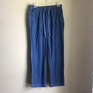 Denim boyfriend jeans